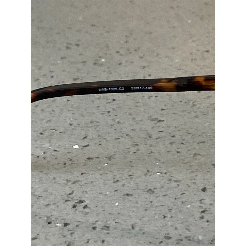 Don Rebel DRB-1026-C2 Tortoise full rim Eyeglasses Frames Only 52-17-140